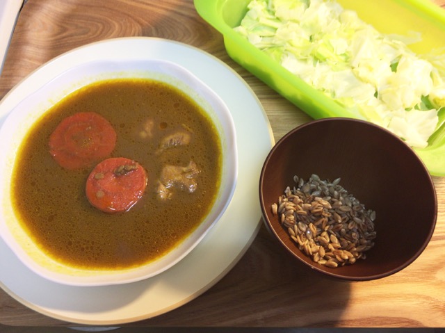 天竺スープカレー チキンスープカレー画像