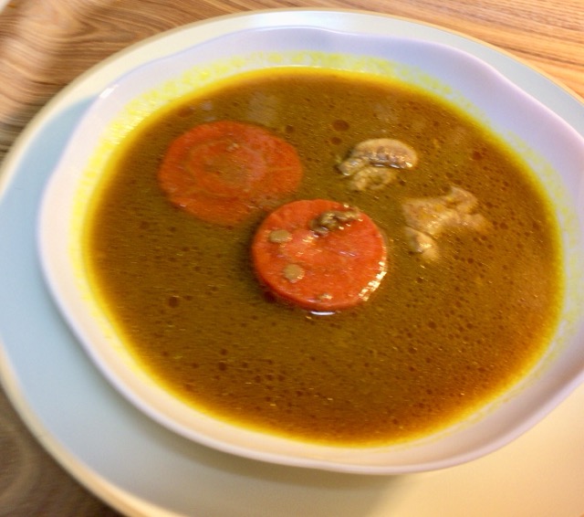 天竺スープカレーチキンスープカレー画像