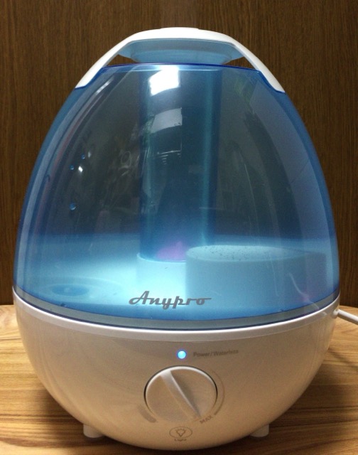 超音波加湿器Anypro CF-2530Aレビュー画像