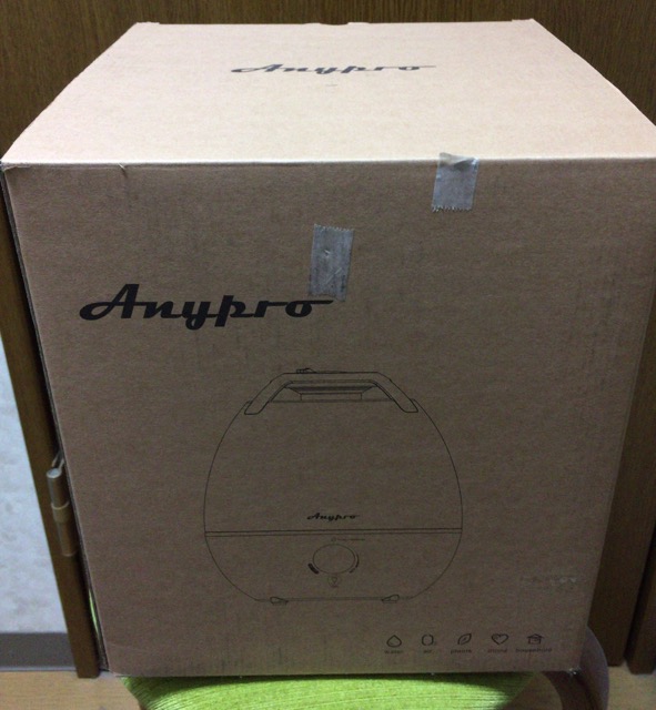 超音波加湿器Anypro画像