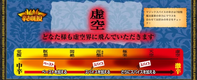 マジスパ辛さのレビュー画像