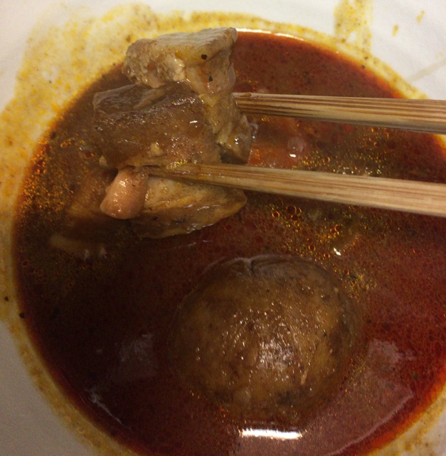 ぼーのレトルトスープカレー北海道札幌 角煮