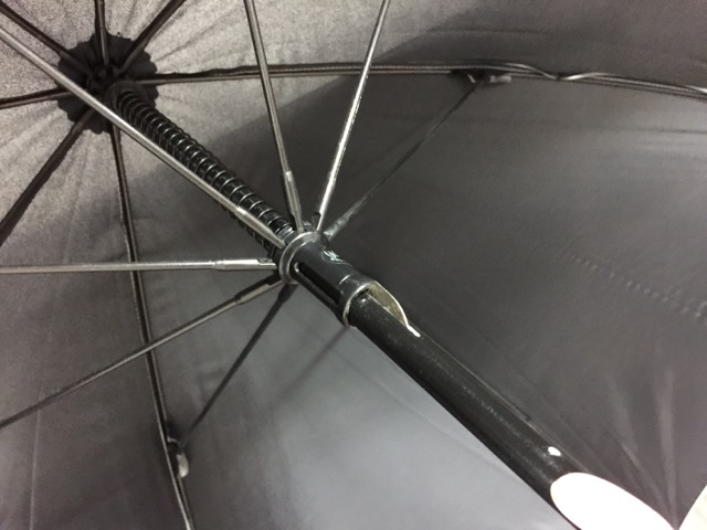 銀行員の日傘 金具画像